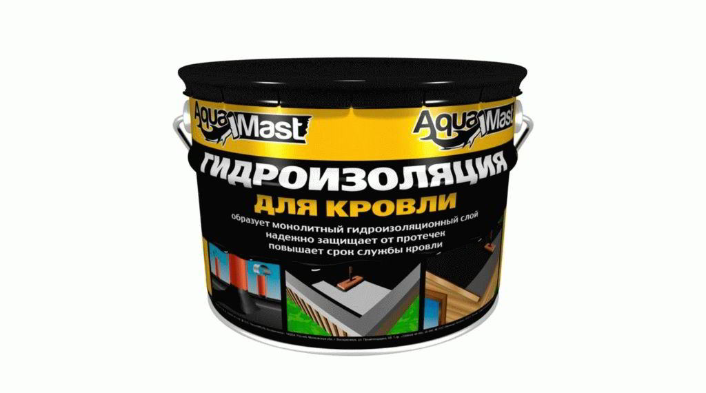 Mastic Bitumen-rubber AquaMast 3 kg