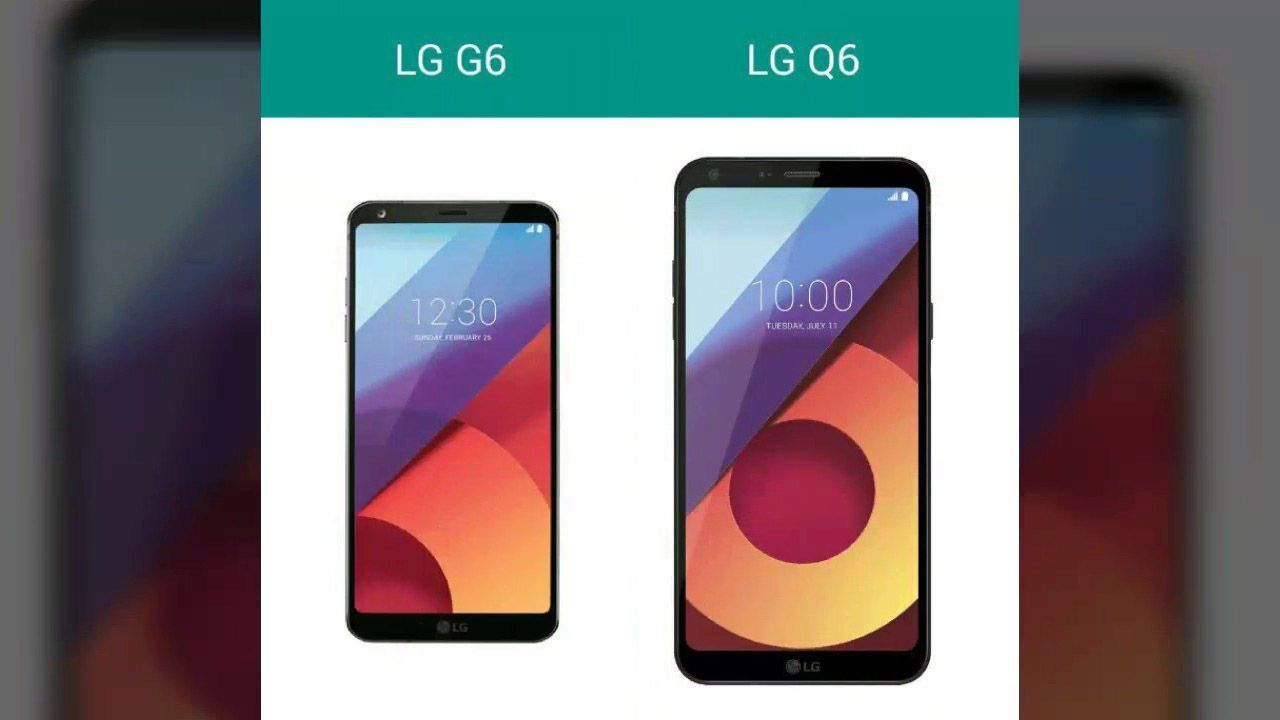 LG G6 64GB och Q6 + smartphone: fördelar och nackdelar
