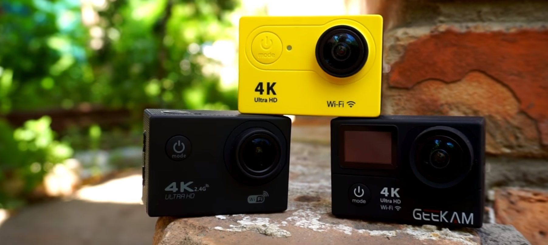 Examen des meilleures caméras d'action EKEN pour 2020