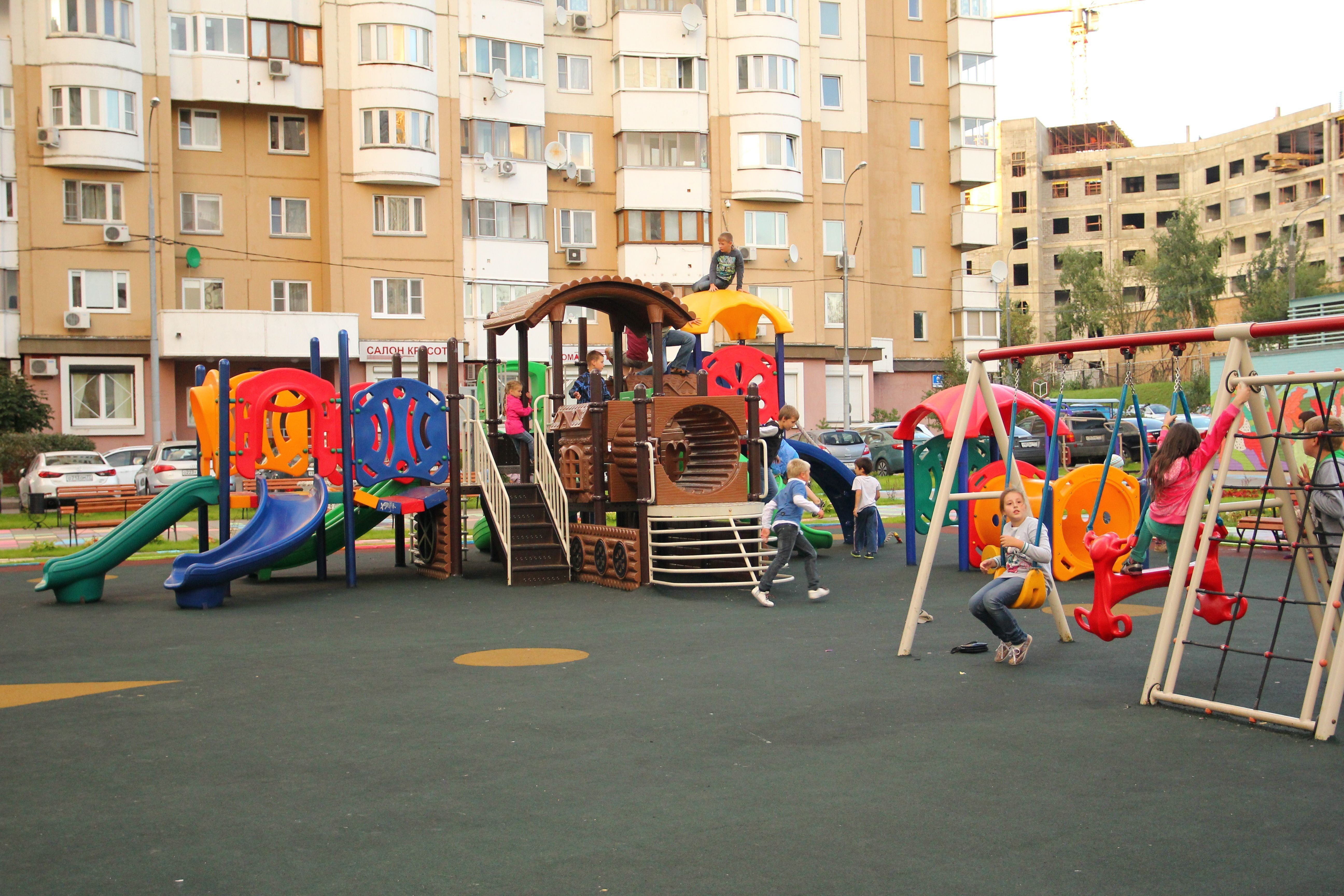 Най-добрите детски площадки в Москва през 2020 г.