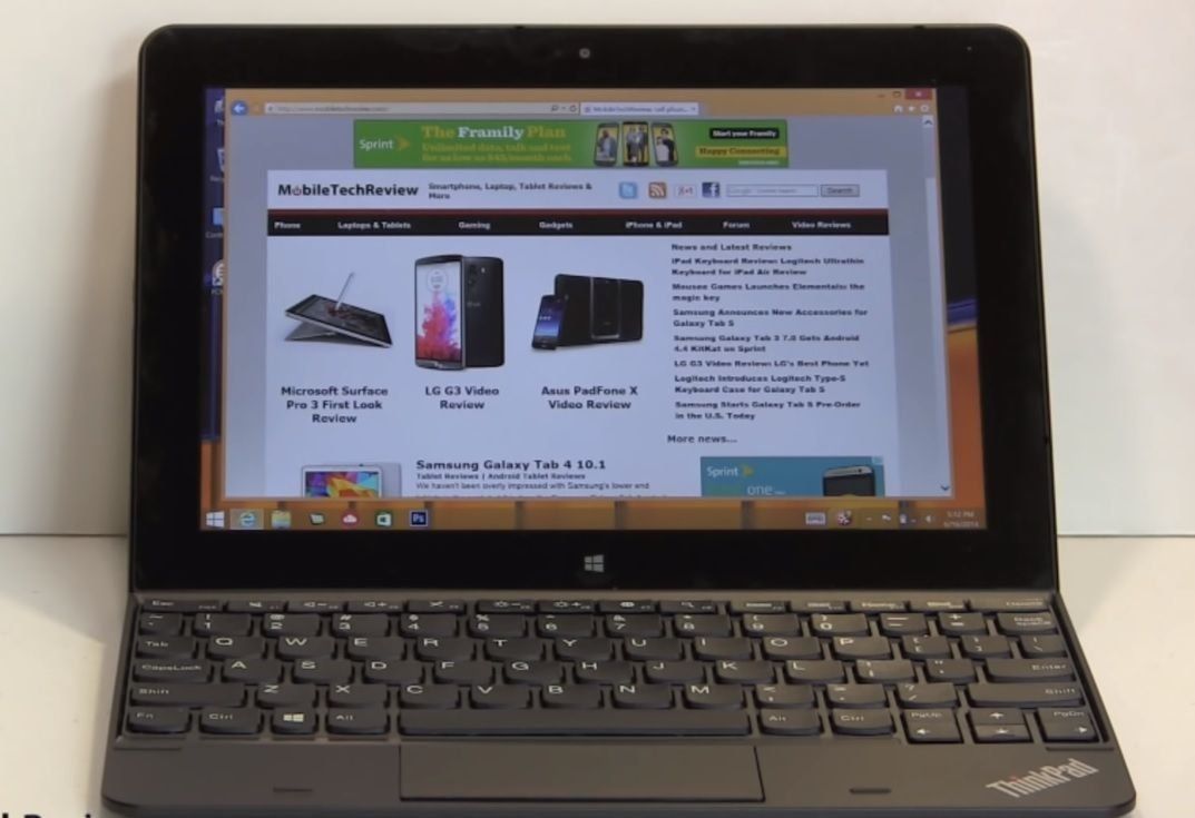 Lenovo ThinkPad Tablet 10 Review