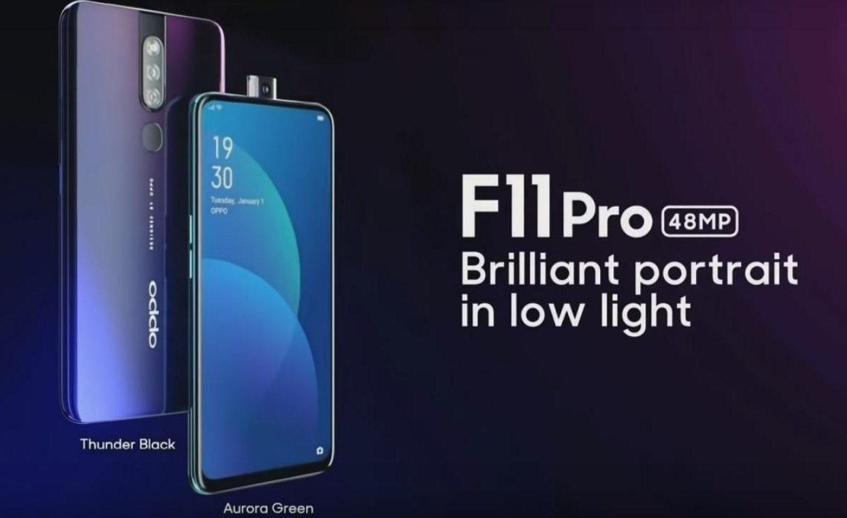 Ulasan telefon pintar Oppo F11 Pro