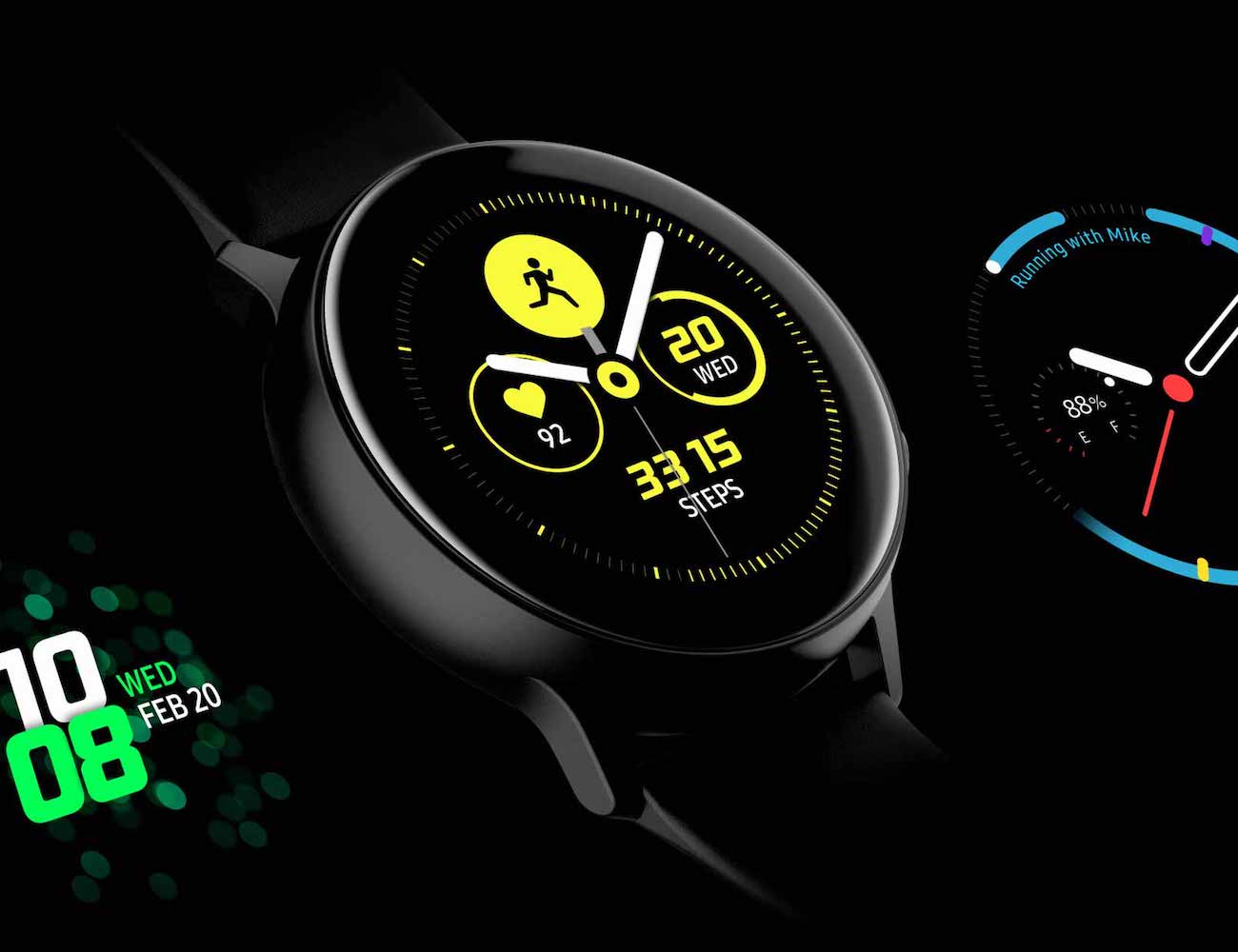 Smart klokke Samsung Galaxy Watch Active - fordeler og ulemper