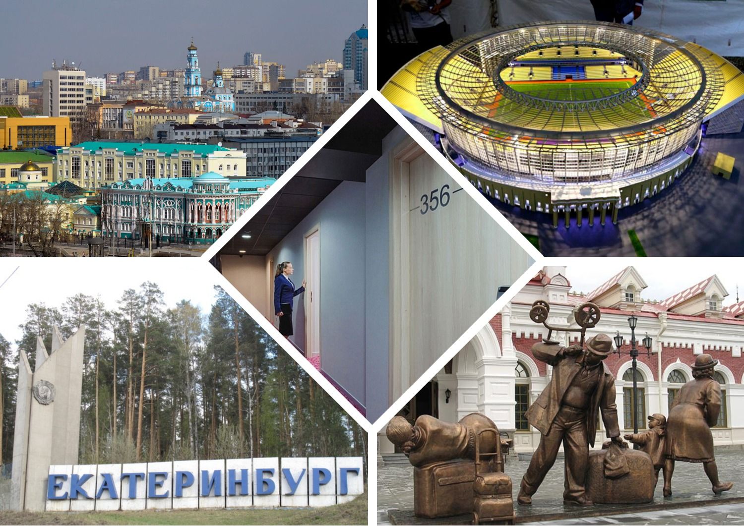 Parhaat halvat hotellit, hotellit, hostellit Jekaterinburgissa vuonna 2020