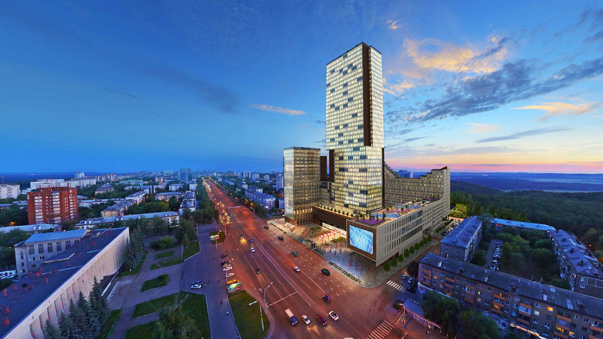 Kedudukan hotel murah terbaik di Ufa untuk tahun 2020