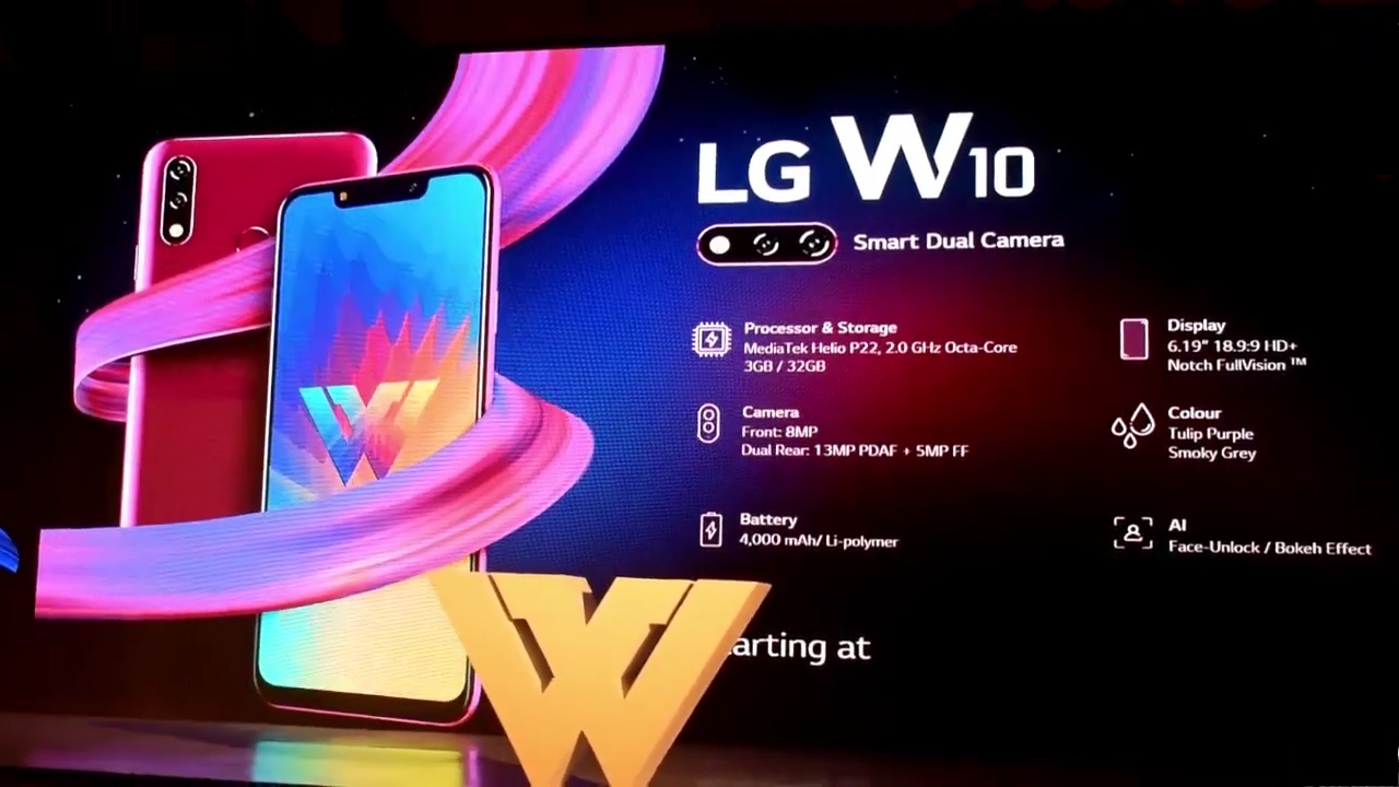 LG W10 smartphone - advantages and disadvantages
