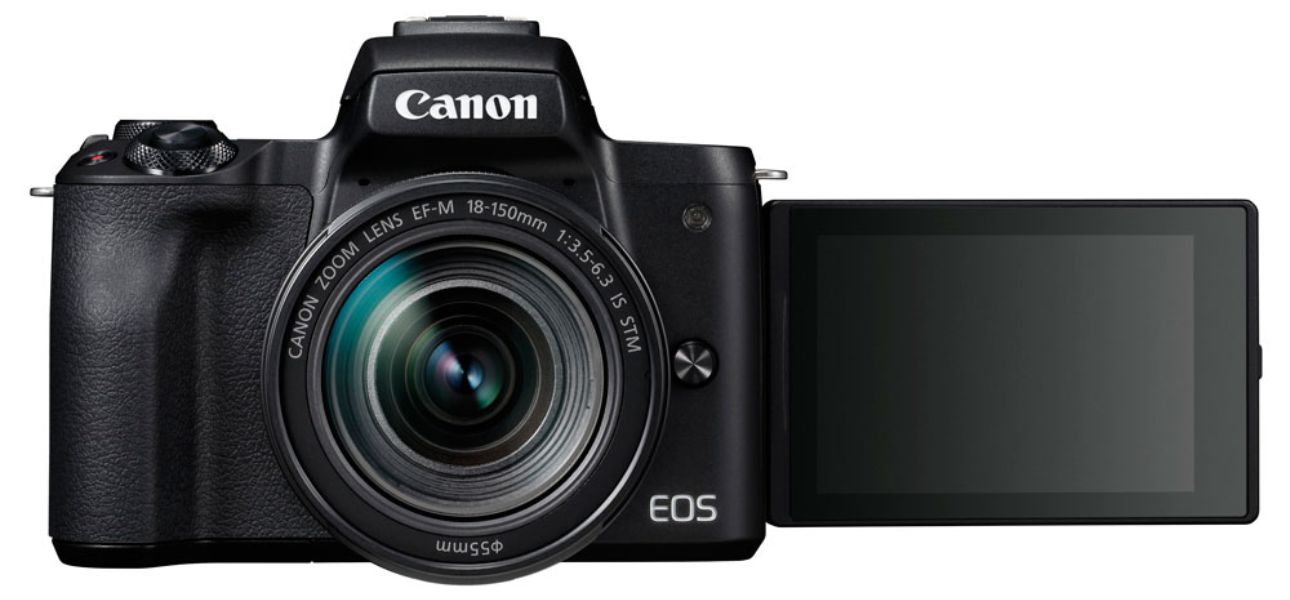 Pārskats par digitālo fotokameru Canon EOS M50 Kit