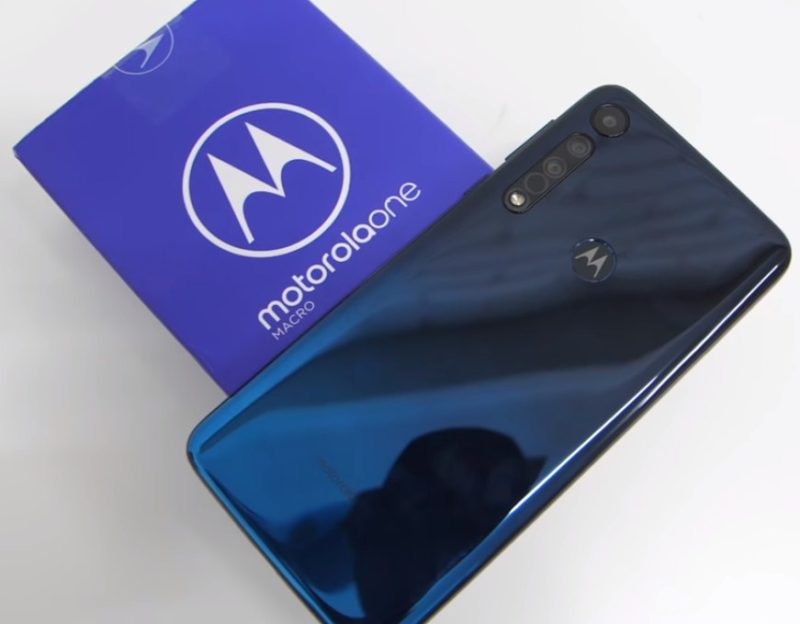 Motorola Moto One Macro smartphone-recension