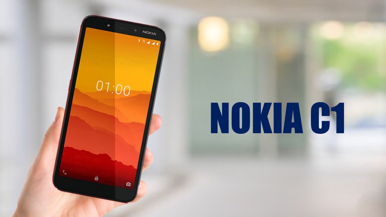 Gjennomgang av smarttelefonen Nokia C1 med hovedegenskapene