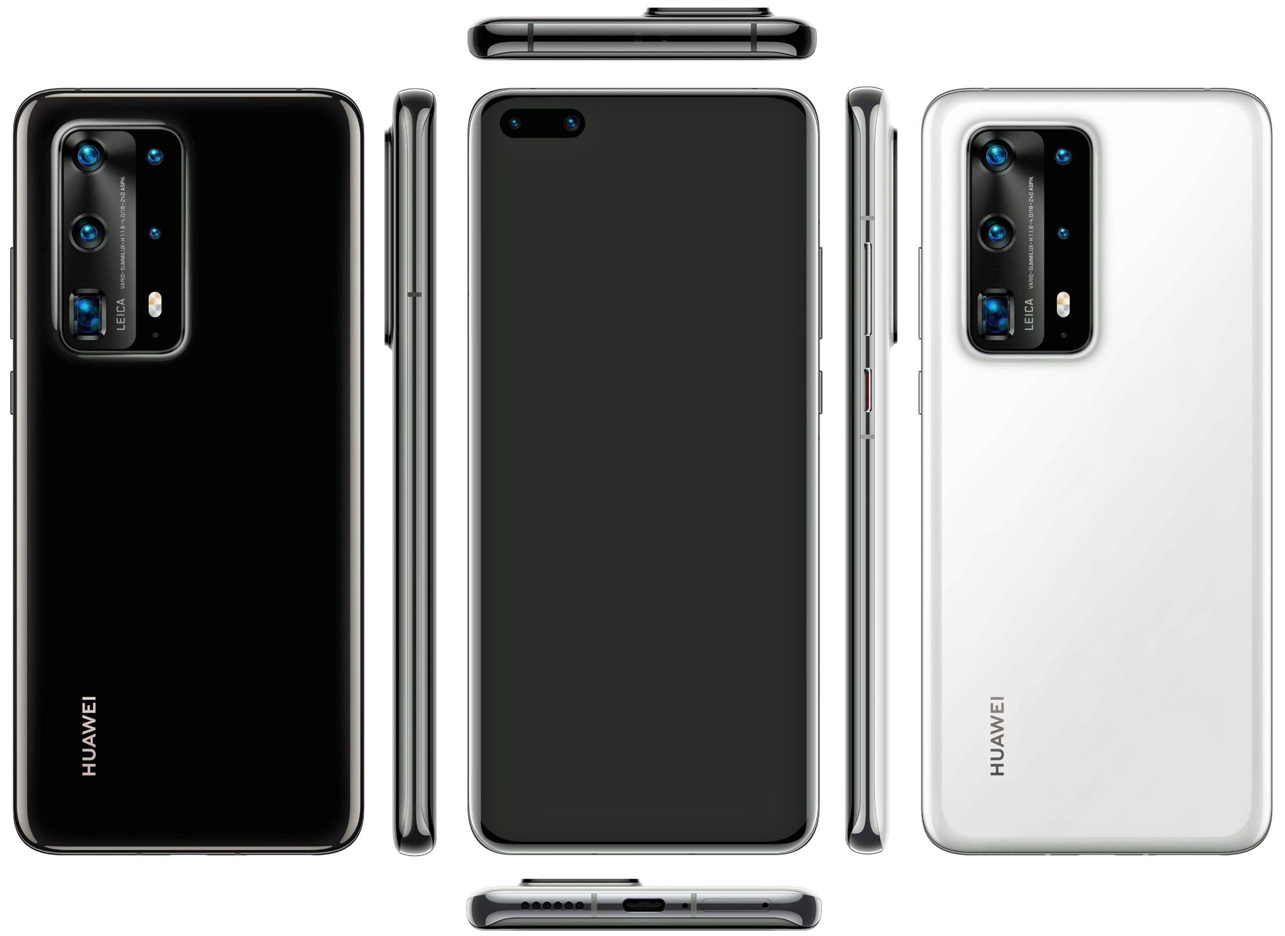 Granskning av smarttelefonen Huawei P40 Pro Premium med de viktigaste egenskaperna