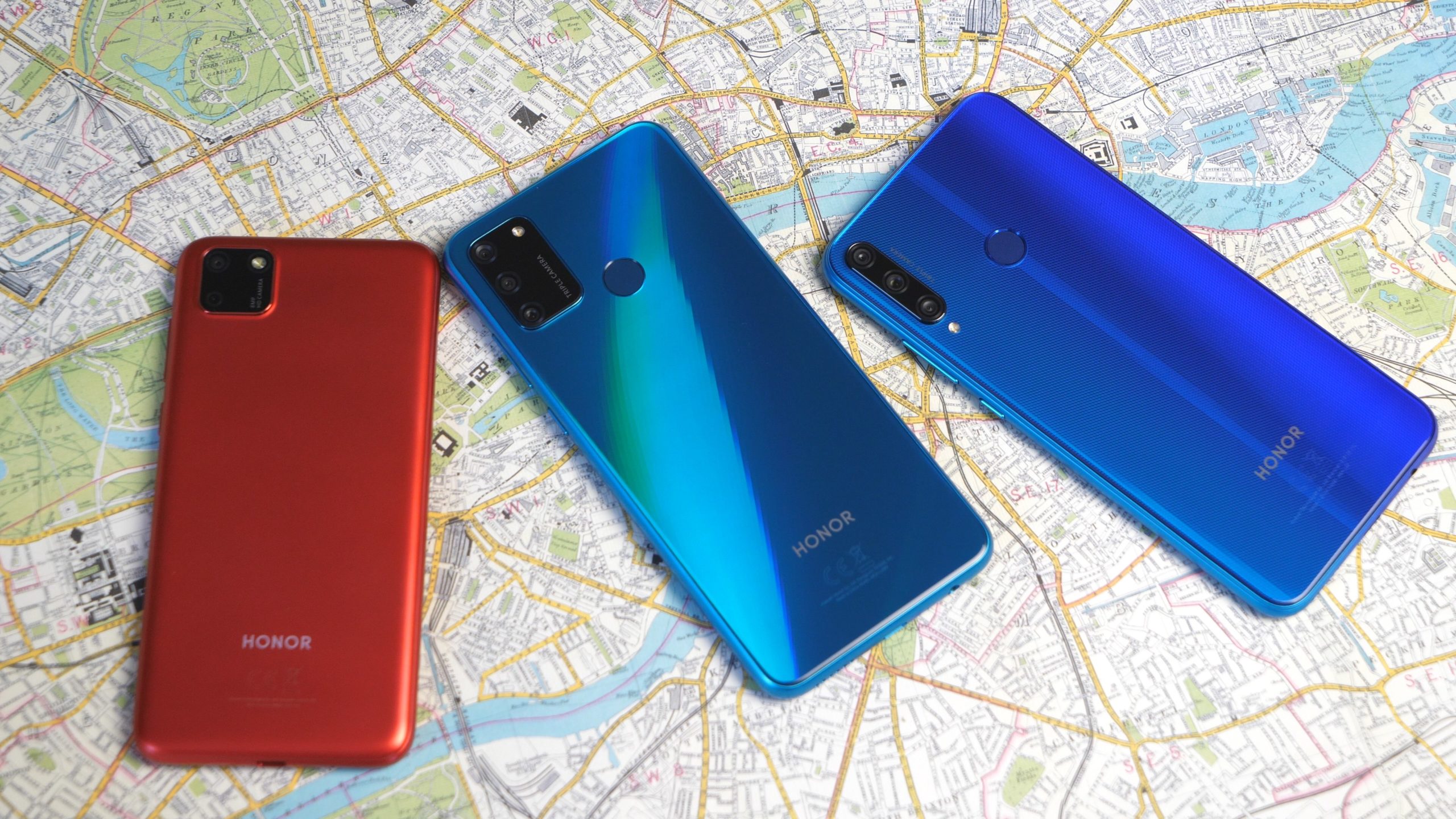 Review of smartphones Honor 9A, 9C and 9S