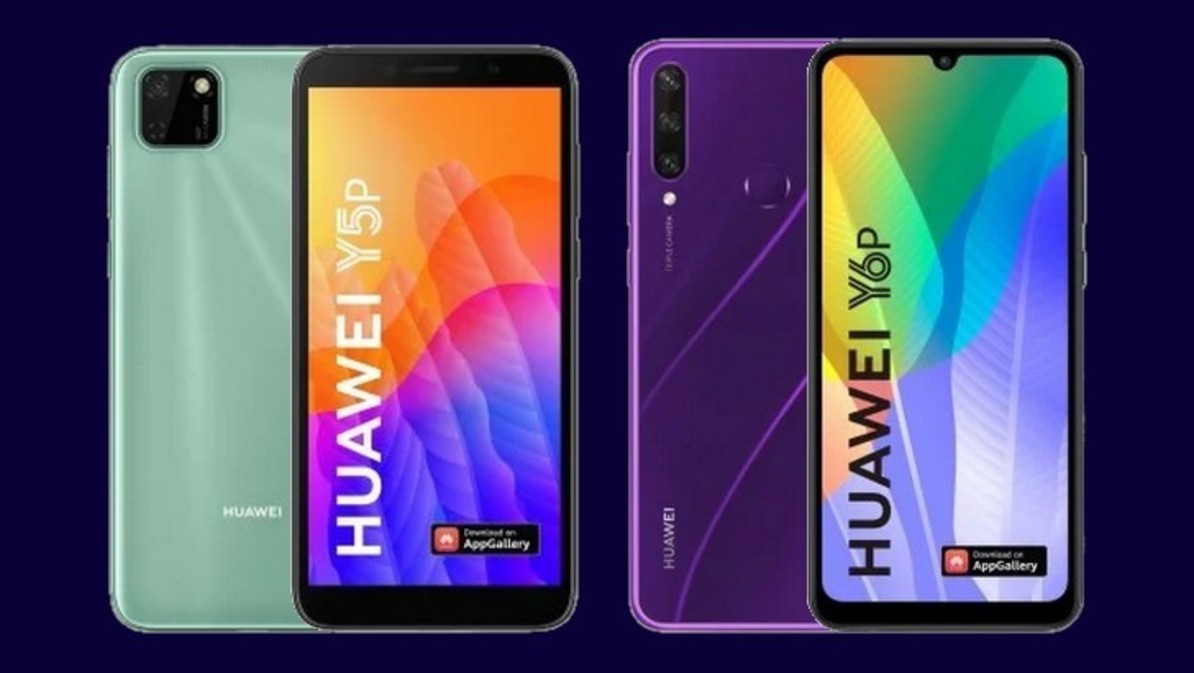 Katsaus älypuhelimiin Huawei Y5p ja Huawei Y6p
